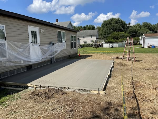 Professional concrete work